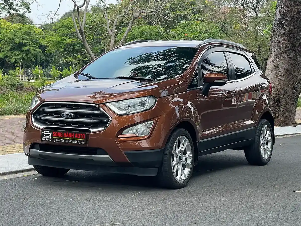 Ford Ecosport 2020 Titanium AT 4x2 Nâu Ford Ecosport 2020 Titanium AT 4x2 Nâu - SH AUTO - Song Hành Auto - Trung tâm xe Ford đã qua sử dụng - 0827391391