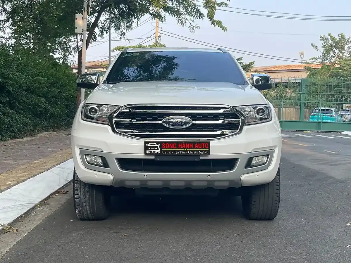 Ford Everest 2019 Titanium AT 4x2 Trắng Ford Everest 2019 Titanium AT 4x2 Trắng - SH AUTO - Song Hành Auto - 0827391391